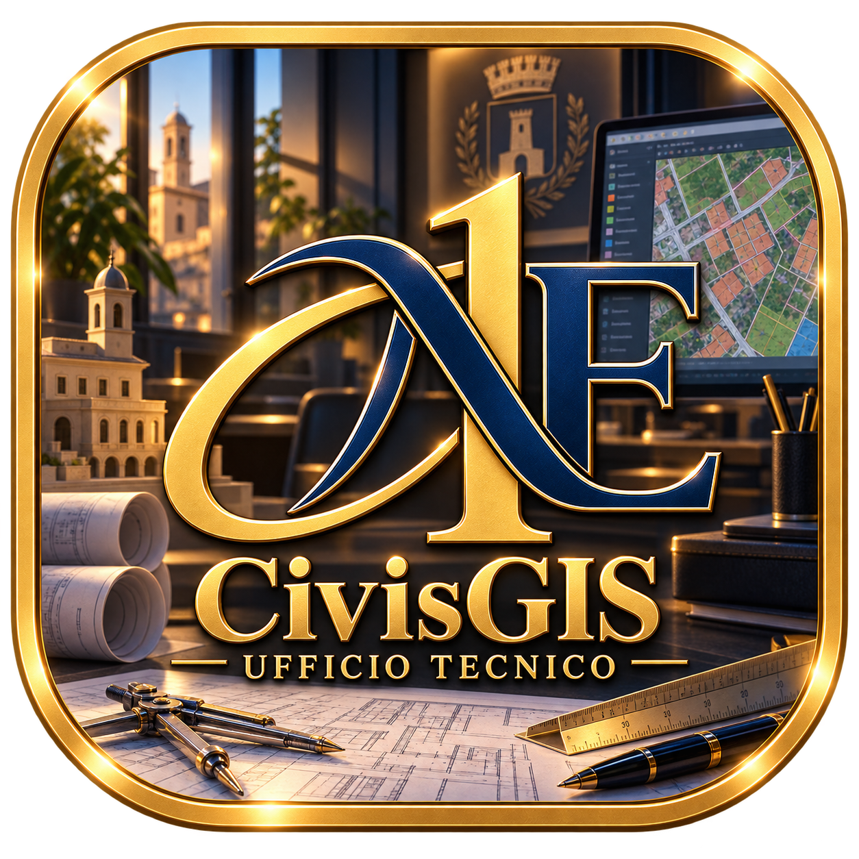 Logo CivisGIS Ufficio Tecnico