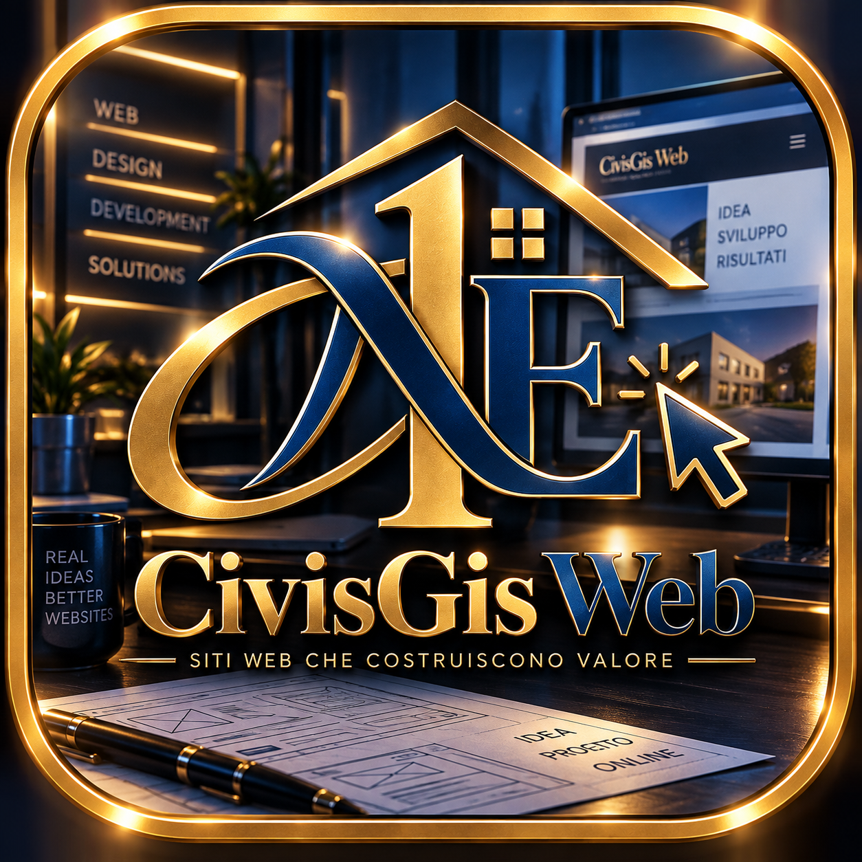 Logo CivisGIS Web ed e-commerce
